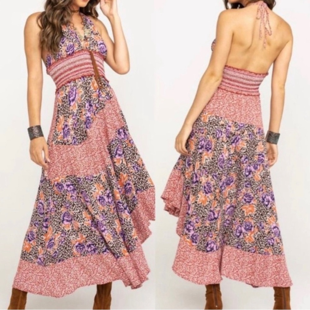 Free People Gabriela Halter Dress